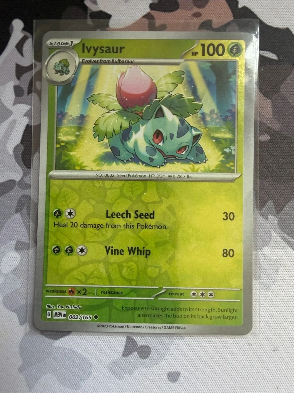 Bulbasaur Ivysaur Venusaur & Venusaur ex Pokémon Evolution Reverse Holo ✨5/$25✨